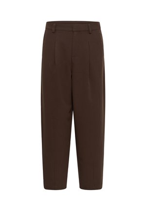 Kaffe, KASAKURA CROPPED PANTS - Pantalon classique - coffee bean