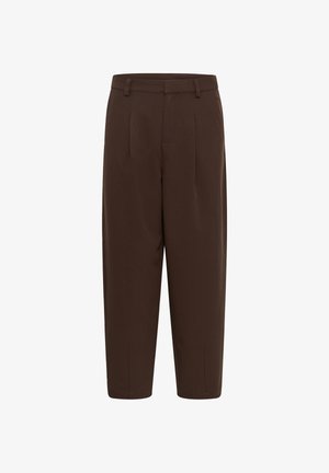 Kaffe, KASAKURA CROPPED PANTS - Pantalon classique - coffee bean