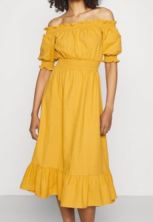 Vestido largo - mustard yellow