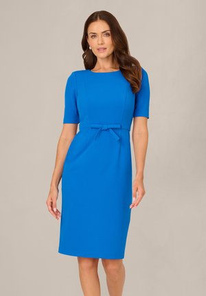 Adrianna Papell MINI BOW FRONT DRESS - Etui-jurk - blue