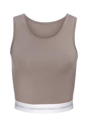 Copenhagen Studios, COPENHAGEN STUDIOS ACHSELTOP - Undershirt - braun