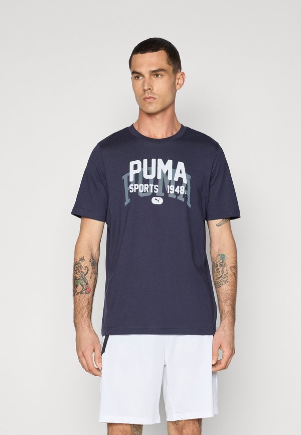 GRAPHIC VARSITY TEE - Print T-shirt