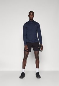 Rapha MENS ACTIVE HALF ZIP - Top s dlhým rukávom - dark navy/dark grey