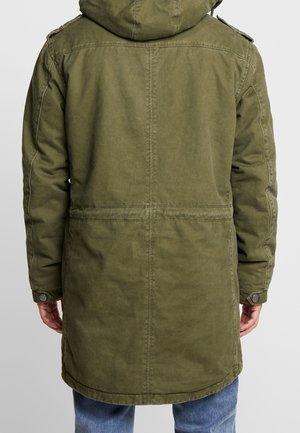 Parka - mottled olive