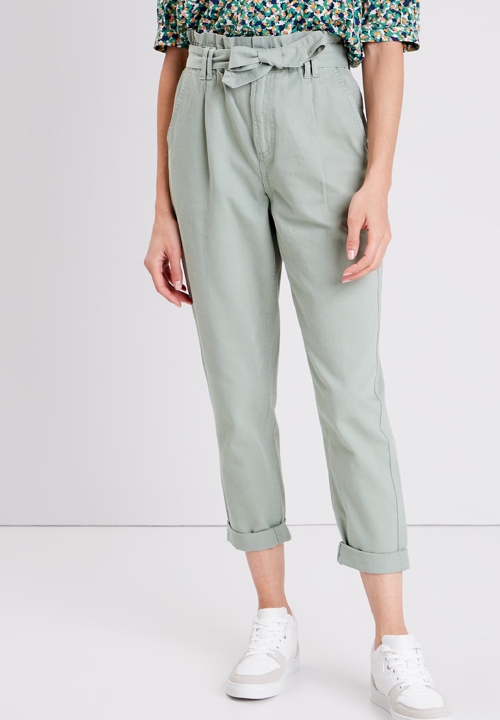 Chemisier Femme Manches Longues Viscose Blanc Bonobo - Taille 42 - Occasion Bon état