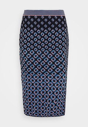 GUSTA SKIRT - Pencil skirt - blue