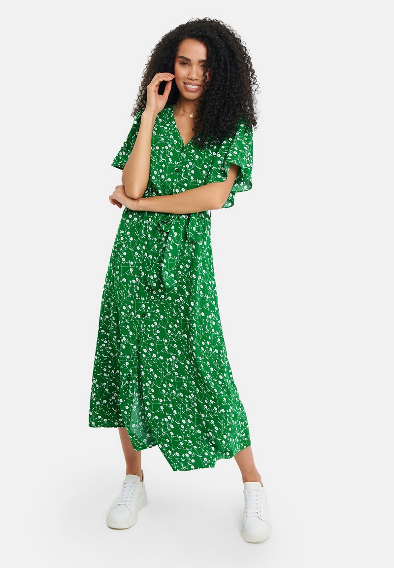 Threadbare - BELTED - Freizeitkleid - green, Vergrößern