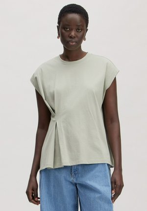 EDITED, EDITED SHIRT GRACIE - Basic T-shirt - grau