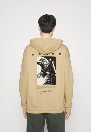 Jersey con capucha - tan