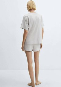 Mango Pyjama set - mottled light grey