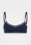 Bikini augšdaļa - bleu marine/bleu clair/rouge