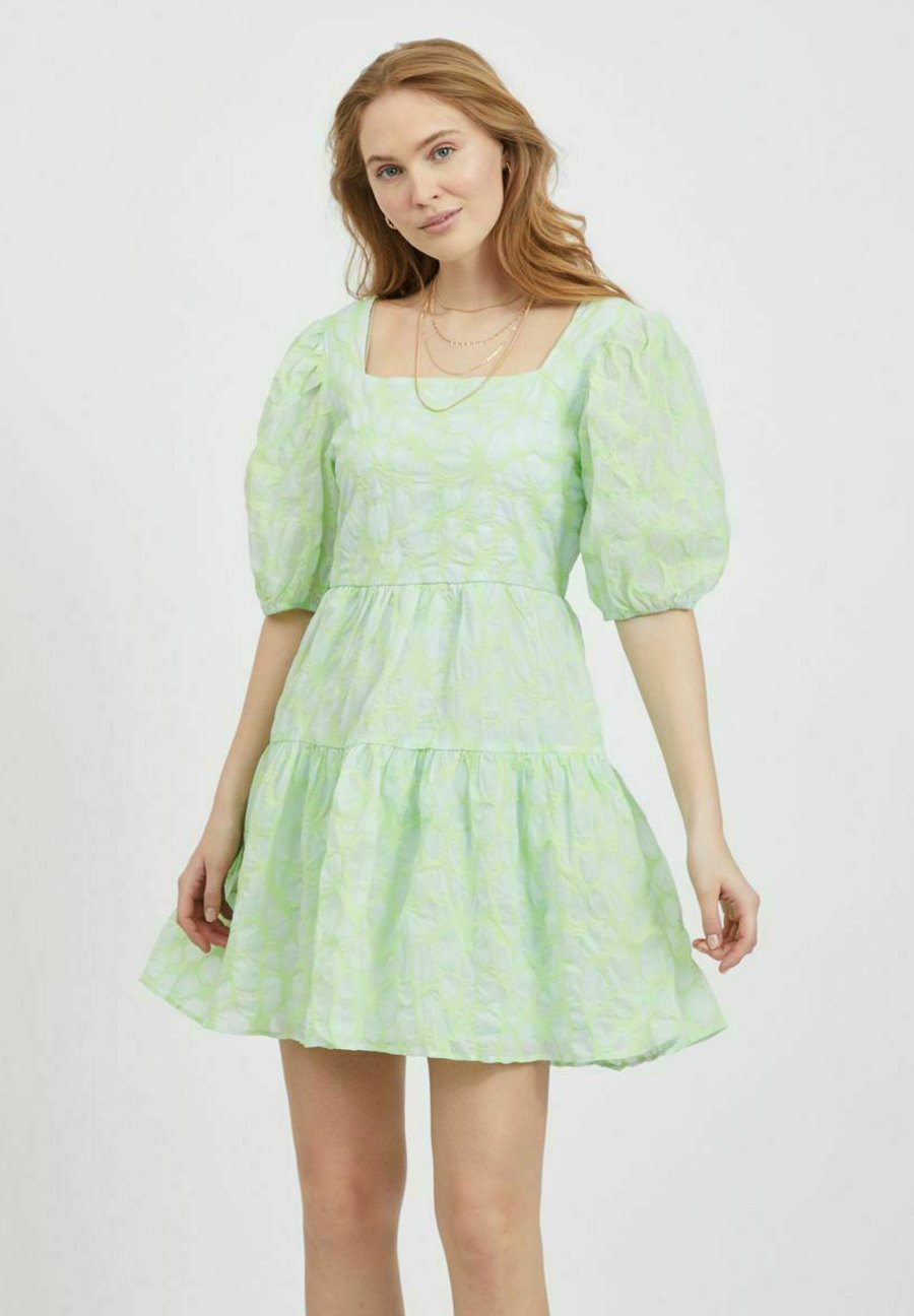 robe verte zalando
