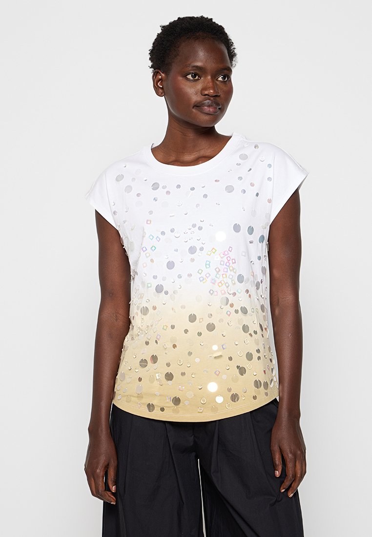 Twinset ACTITUDE T-shirt basic wit Twinset ACTITUDE T-shirt basic wit