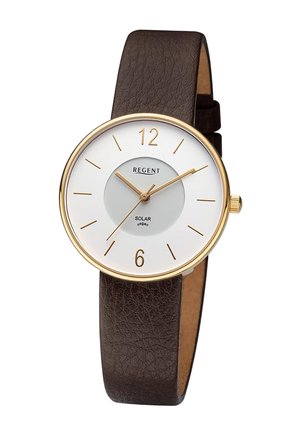 ANALOG-MIT APFELSCHALEARMBAND  - Watch - braun