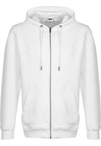 Urban Classics - TERRY - Sudadera con cremallera - white Imagen en miniatura 1