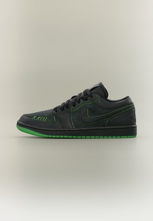 Jordan, AIR JORDAN 1 SE UNISEX - Baskets basses - black/scream green/dark smoke grey