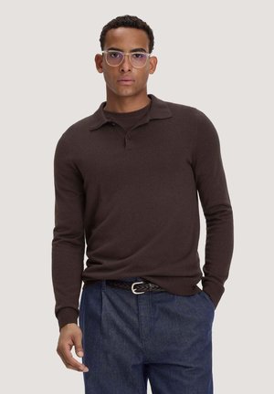 hessnatur, HESSNATUR - Poloshirt - kakao braun