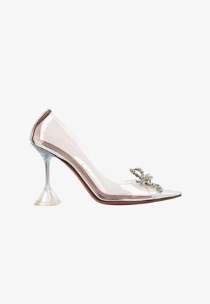 AMINA MUADDI, ROSIE HEELS SILVER - Escarpins à talons hauts - silver-coloured