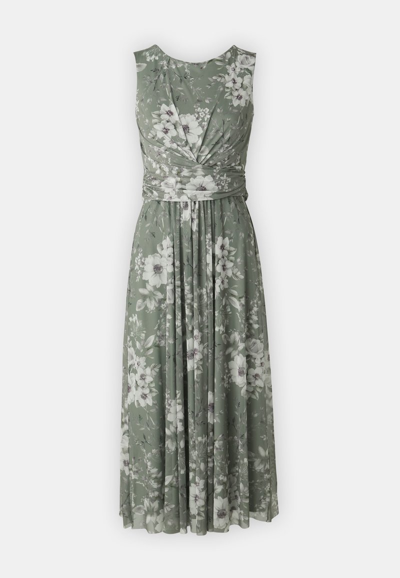 Swing MIDI - Day dress - eucalyptus green/multi/light green - Zalando