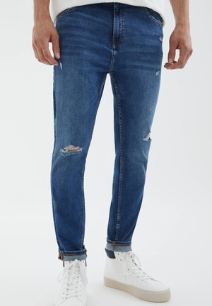 Jeansy Slim Fit - dark-blue denim