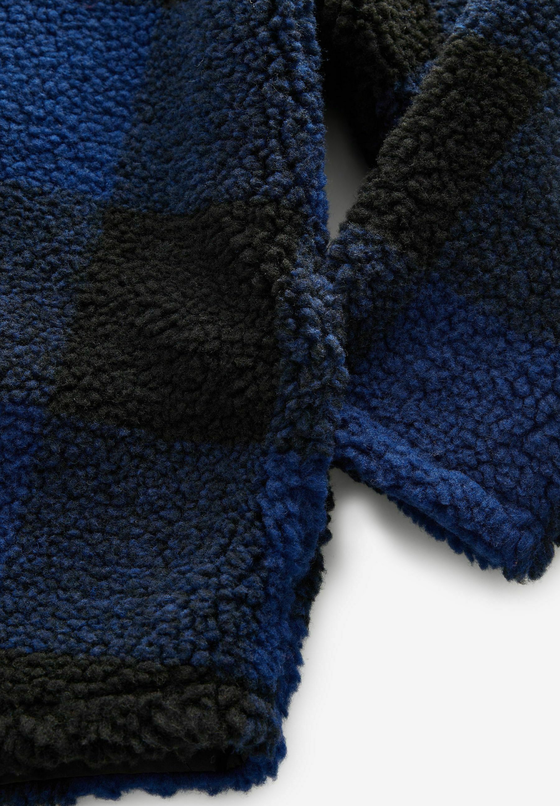 Next BORG - Fleece jacket - blue check 