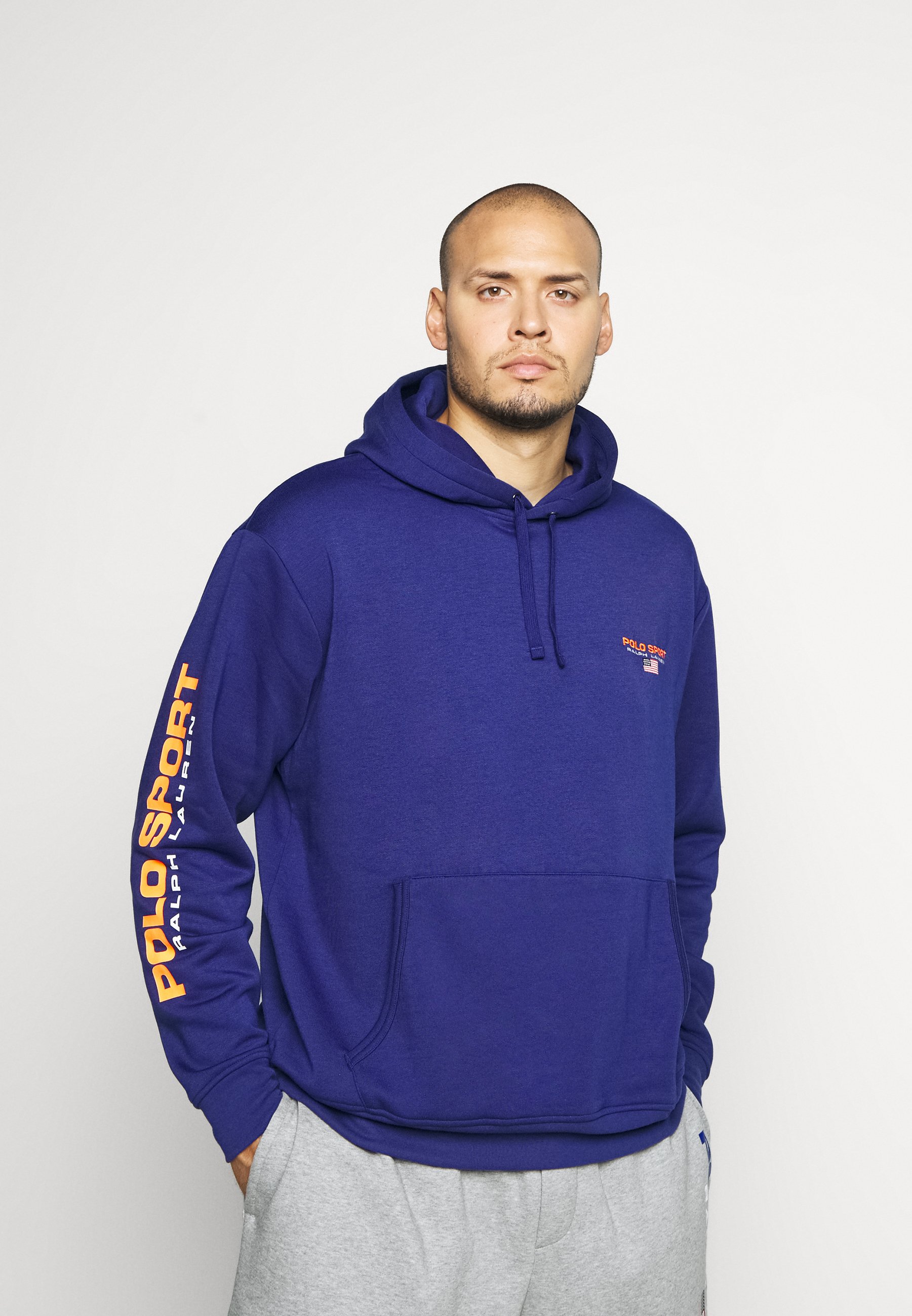 royal blue polo hoodie