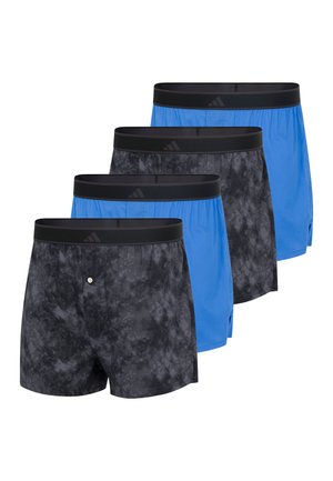 4-PACK - Boxershorts - hellblau/schwarz
