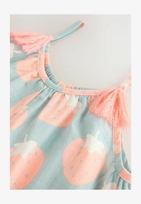 Selected, blue strawberry