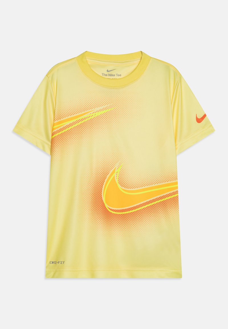 Nike Sportswear T-shirt print lichtgeel
