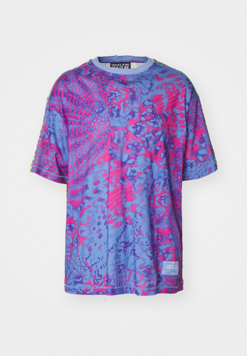 Versace Jeans Couture T-shirt print lichtblauw Versace Jeans Couture T-shirt print lichtblauw