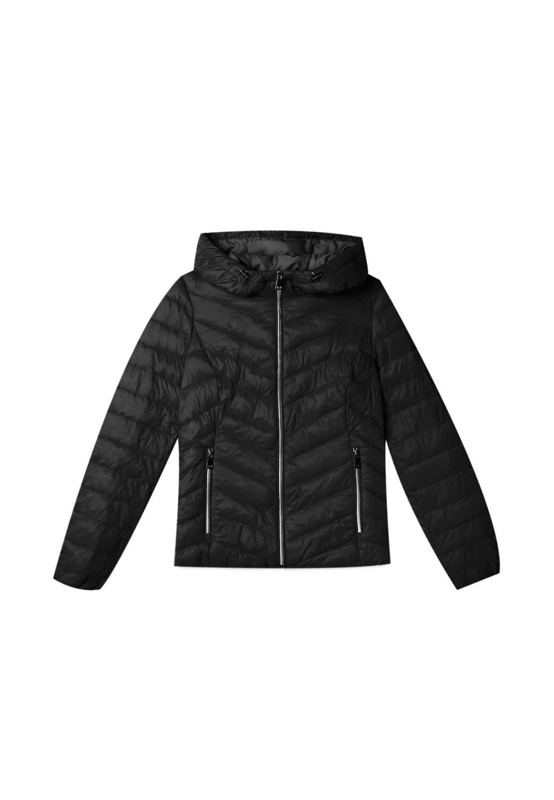 Stradivarius Giacca da mezza stagione black/nero (Second hand