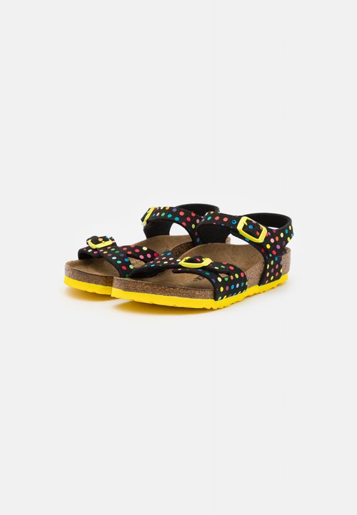 Birkenstock RIO KIDS DIGITAL DOTS - Sandals - black — photo 2