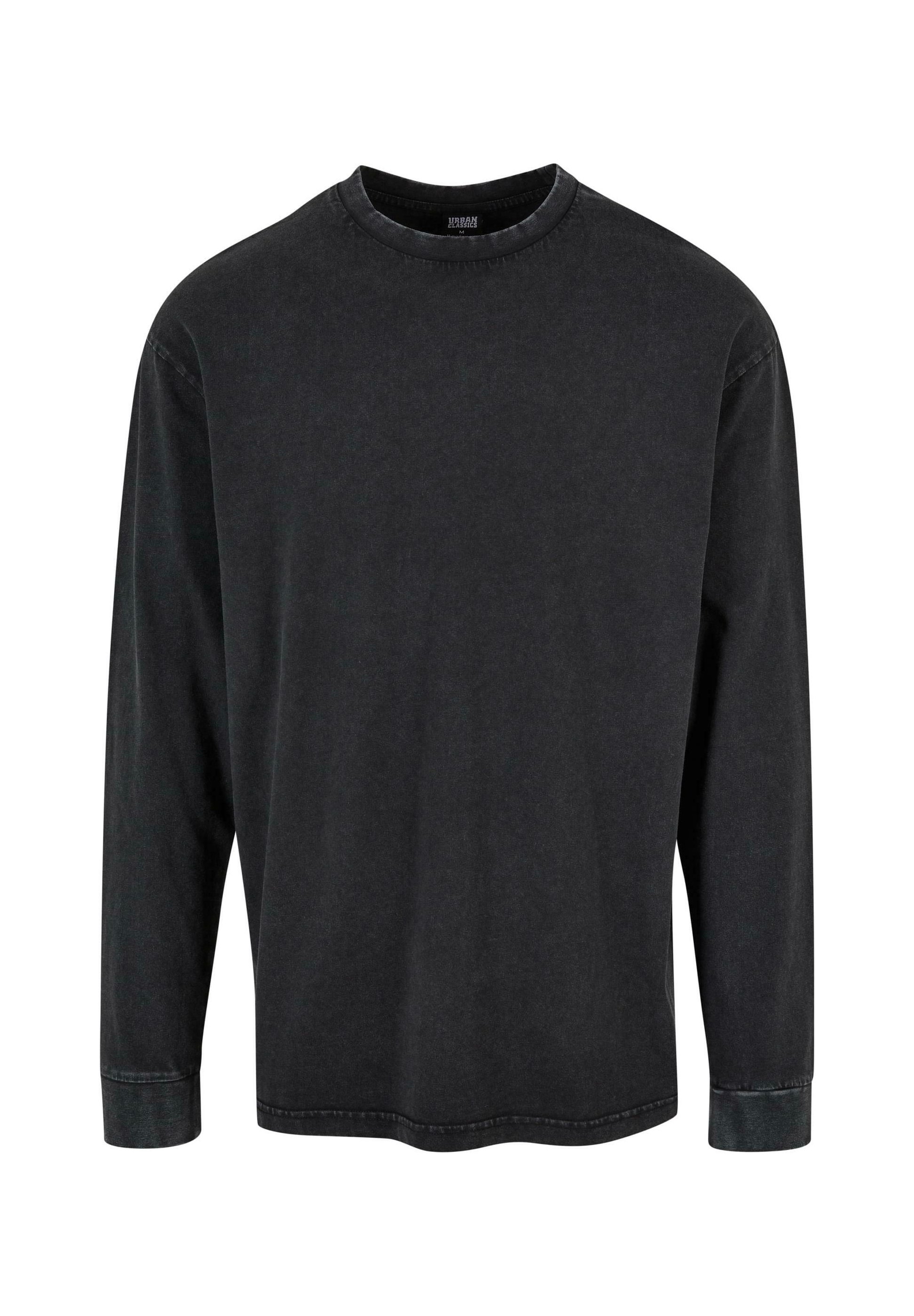 Urban Classics Herren Kapuzenpullover – Terry Acid Washed, Lässiger Long Fit