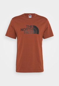 The North Face Triko s potiskem - brown