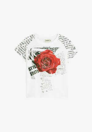 Desigual, T-Shirt print - white