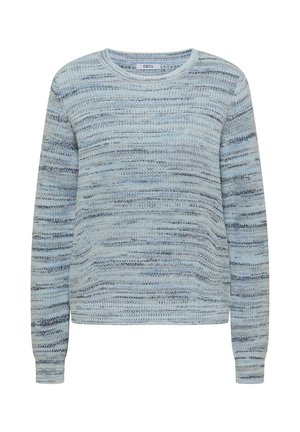 Cecil, PULLOVER MIT RUNDHALS UND SPACE-DYE-OPTIK - Trui - urban dark blue
