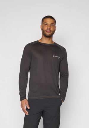 Klättermusen GROA TEE  - Long sleeved top - raven