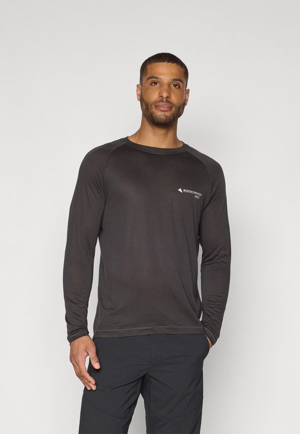 GROA TEE  - Long sleeved top - raven