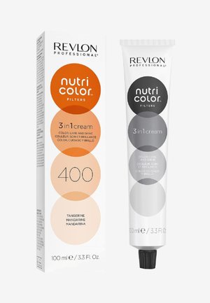 Revlon Professional NUTRI COLOR™ FILTERS 3 IN 1 CREAM COLOR CARE AND SHINE SEMI PERMANENT - Conditioner - 400 tangerine