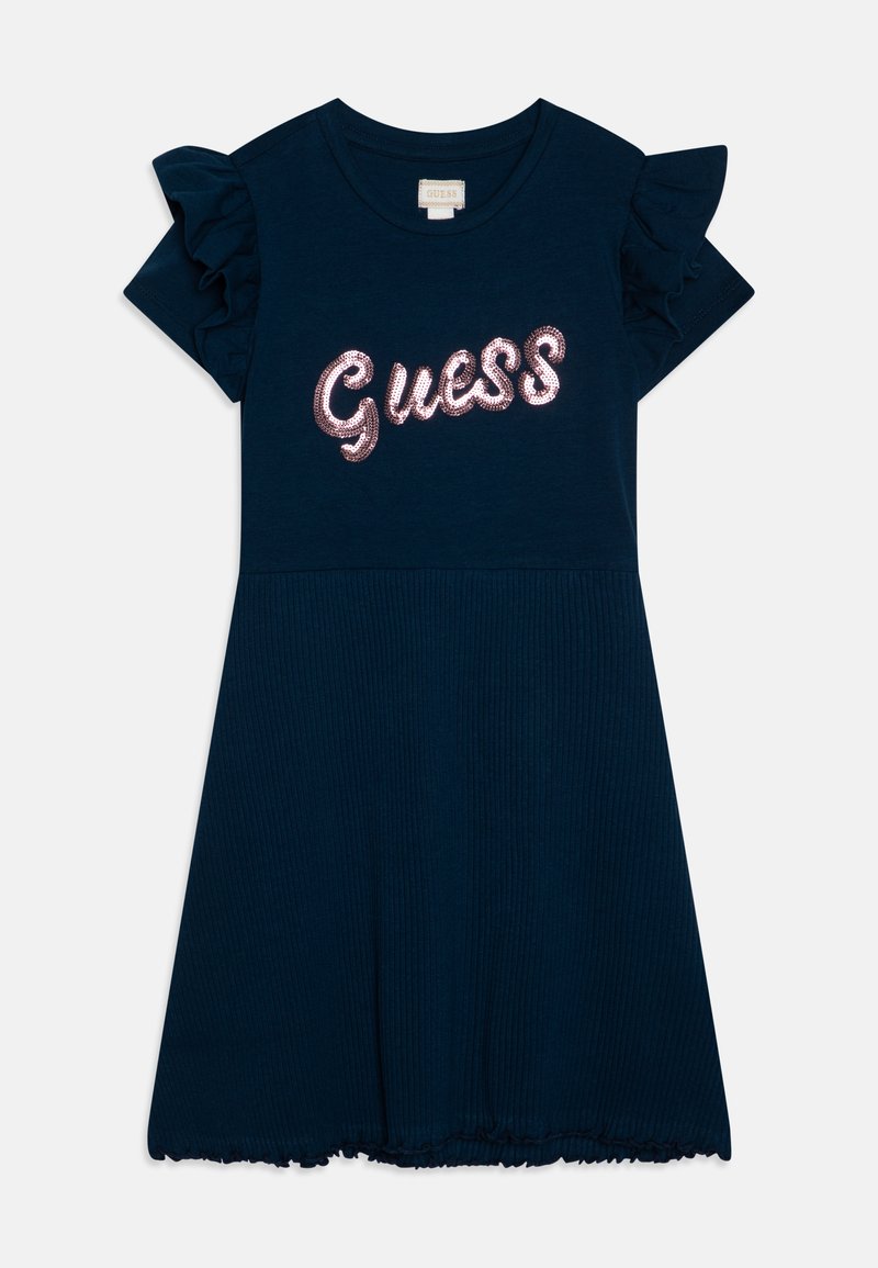 Guess TODDLER DRESS Jersey dress secret blue/blue Zalando.ie
