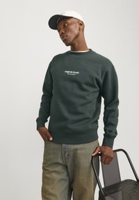 Jack & Jones JORVESTERBRO CREW NECK - Sweater - forest river