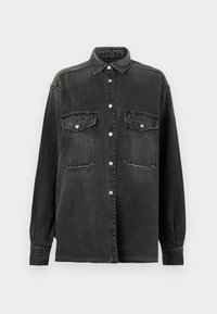Replay SHIRT - Hemdbluse - dark grey