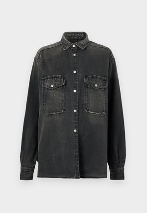 Replay SHIRT - Overhemdblouse - dark grey