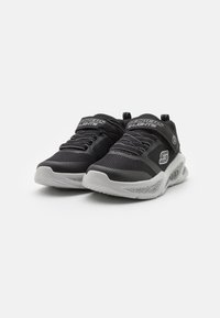 Skechers LIGHTED GORE STRAP  - Trainers - black/grey