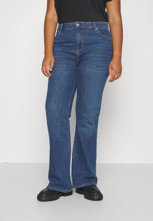 Jean bootcut - dark-blue denim