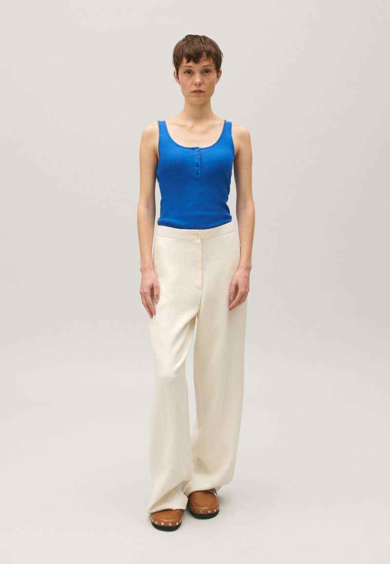 CLAUDIE PIERLOT Top koningsblauw