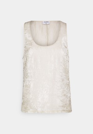 Filippa K CRINKLED TANK - Top - white