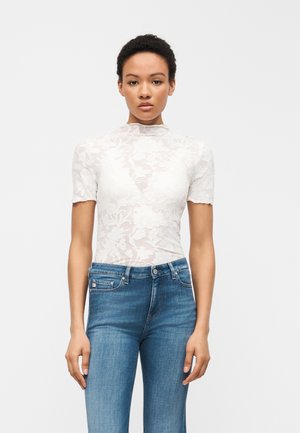 Vero Moda LAYLA - T-Shirt print - snow white