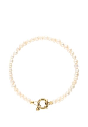 PEARL BEAD WITH CLASP - Pulsera - goudkleurig
