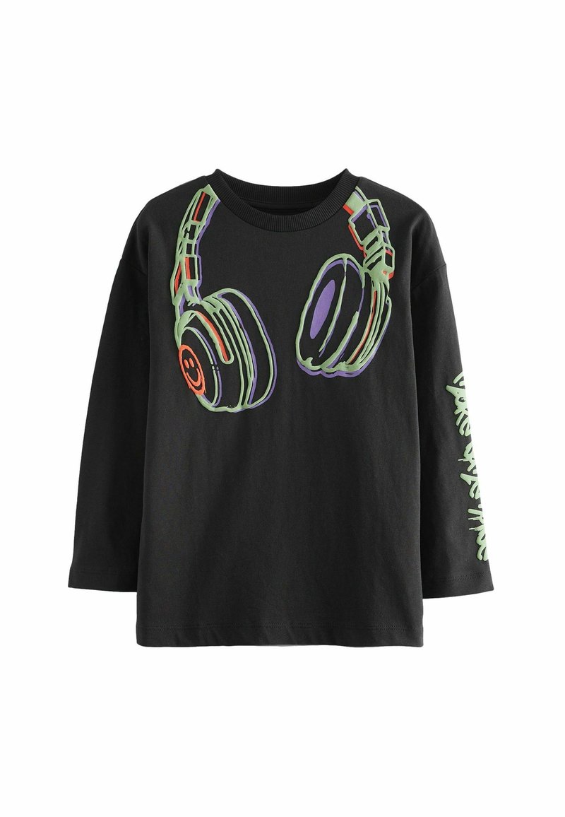 Next GRAPHIC - Maglietta a manica lunga - black headphones